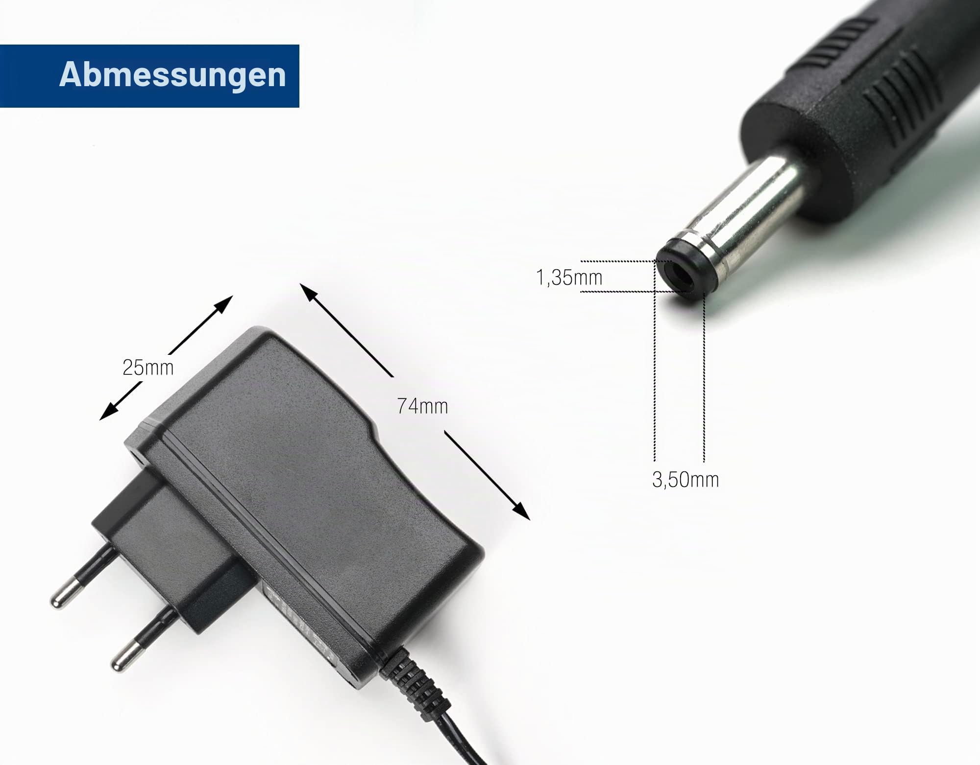 edision-netzteil-5v-2a-2pin-eu-universal-ersatz-netzteil image 3