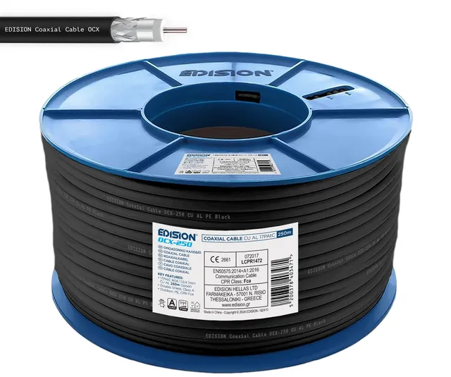 edision-ocx-250-koaxialkabel-250m-rg-6-130db-pe-schwarz image 1