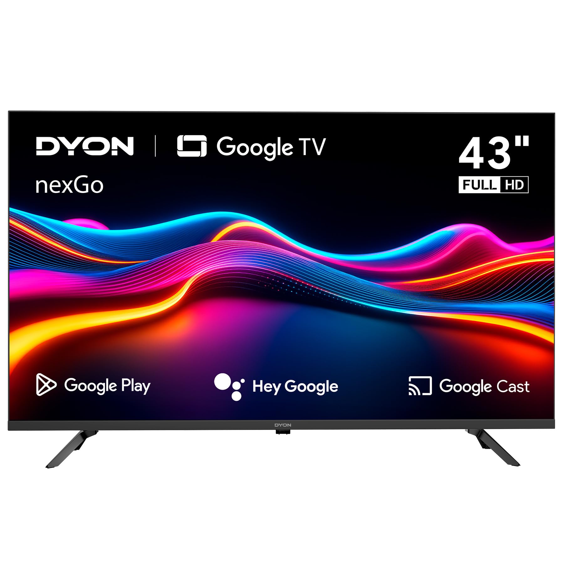 dyon-nexgo-43f-43-zoll-full-hd-smart-tv-mit-google-tv-und-triple-tuner image 1