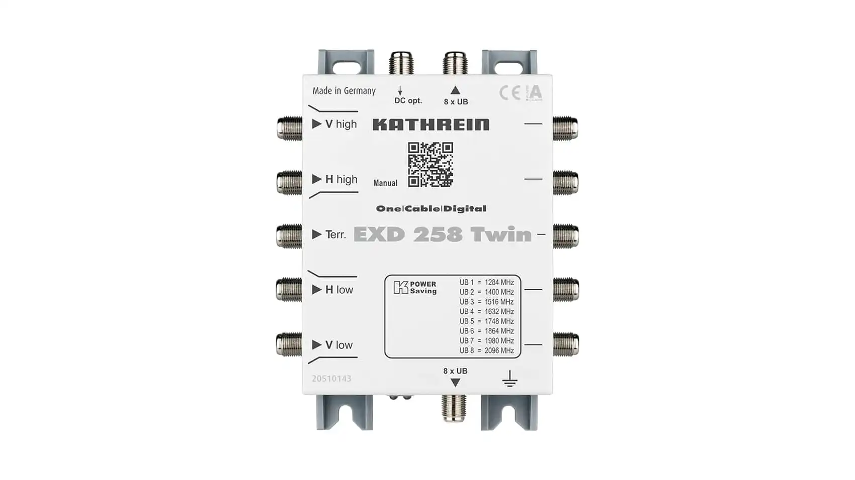 kathrein-exd-258-twin-exd-multischalter-sat-multiroom image 1