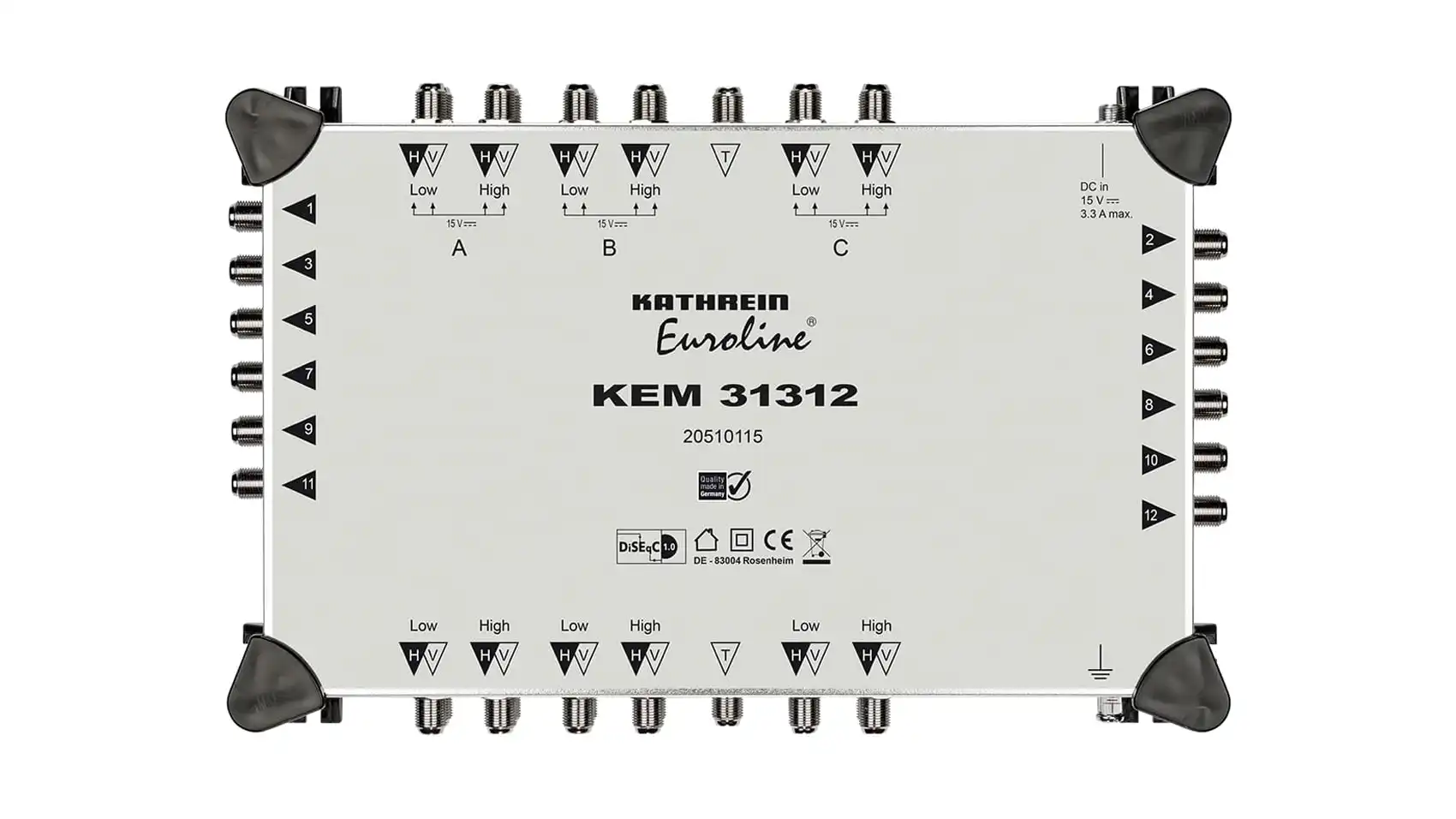 kathrein-kem-31312-montage-erdungs-zubeh-r-f-r-sat-anlagen image 1