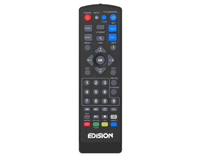 edision-edi-rcu-1-learn-universal-fernbedienung-2in1-tv-receiver image 1