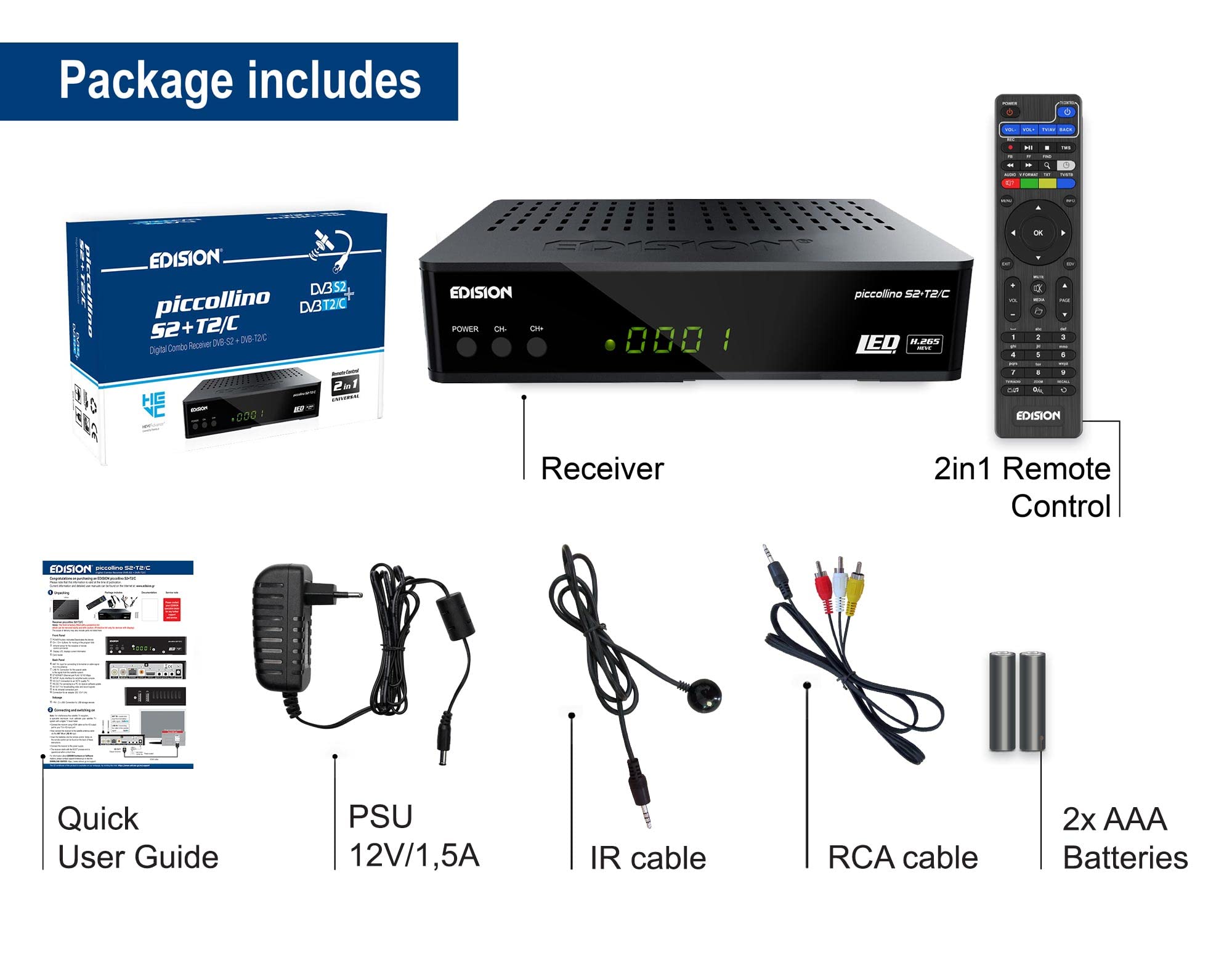 edision-piccollino-s2-t2-c-combo-hd-receiver-dvb-s2-t2-c-h-265-hevc image 6