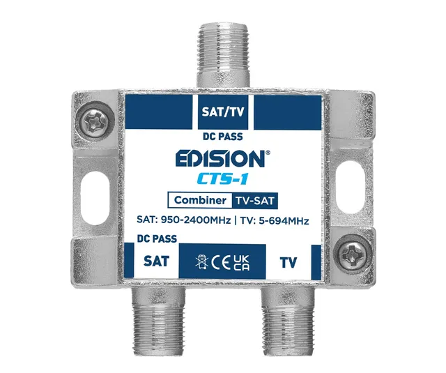 edision-cts-1-einschleuseweiche-sat-terrestrisch-dvb-s2-dvb-t2-mit-5g-lte-filter image 1