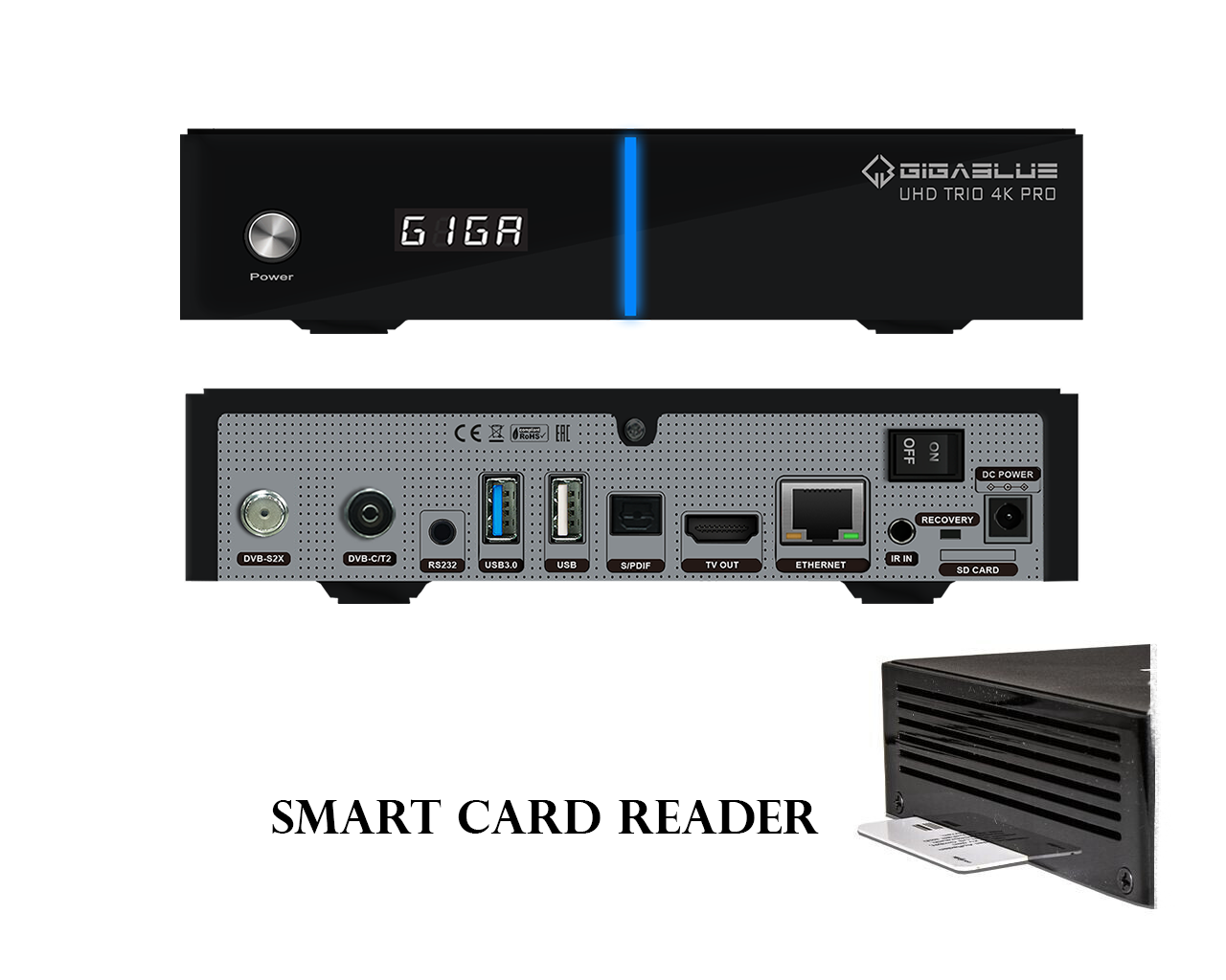 gigablue-uhd-trio-4k-pro-combo-receiver-dvb-s2x-dvb-c-t2-wlan image 2