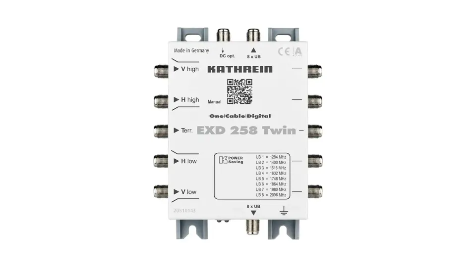kathrein-exd-258-twin-exd-multischalter-sat-multiroom image 1