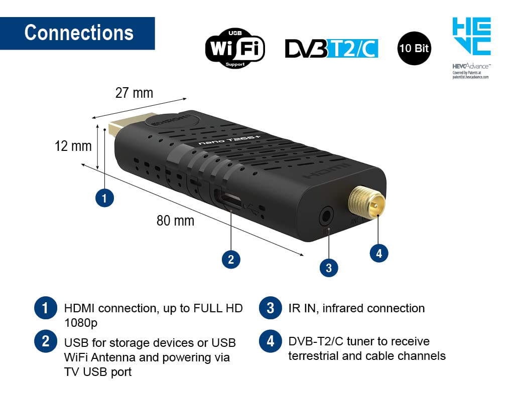 edision-nano-t265-dvb-t2-dvb-c-hdmi-dongle-receiver-h-265-full-hd image 3
