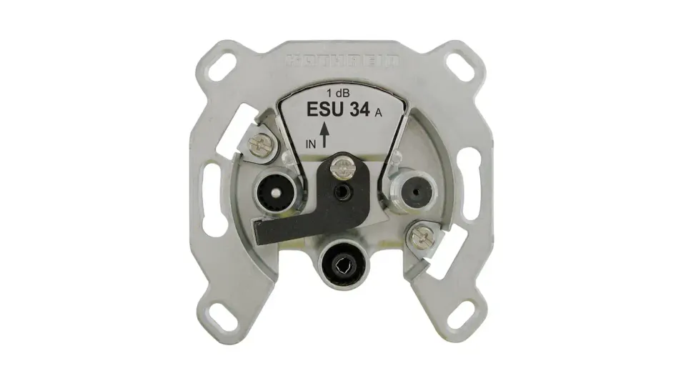 kathrein-esu-34-sat-antennensteckdose-3-loch-einzelanschlussdose image 1