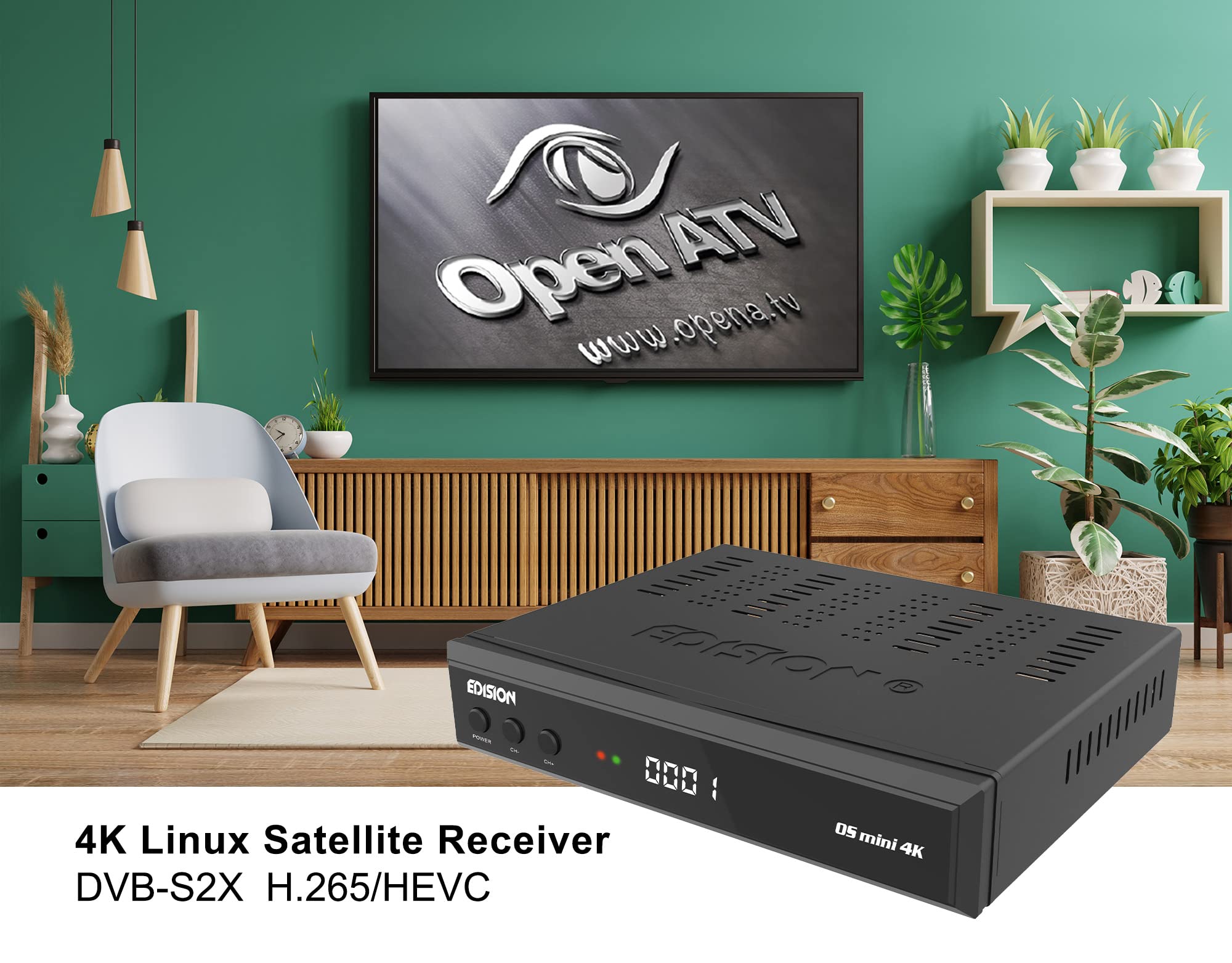 edision-os-mini-4k-s2x-linux-sat-receiver-h-265-hevc-dvb-s2x image 2