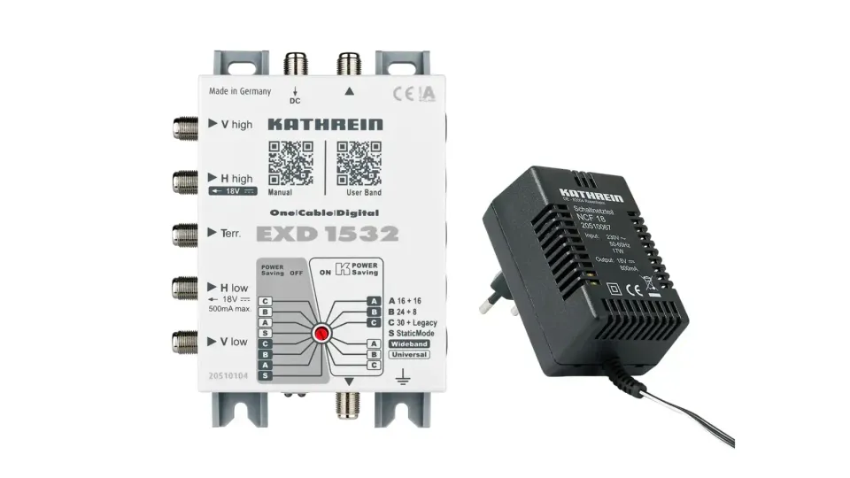 kathrein-exd-1532-unicable-ii-multischalter-sat-verteiler-f-r-multiroom image 1