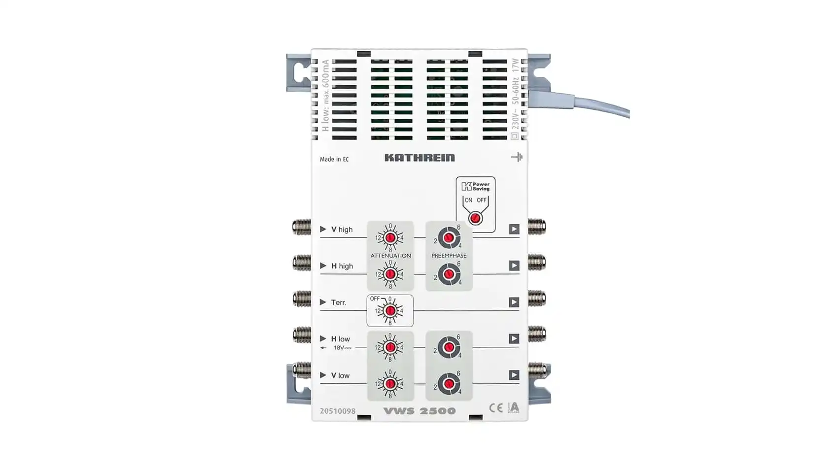 kathrein-vws-2500-sat-verst-rker-multischalter-f-r-multiroom image 1