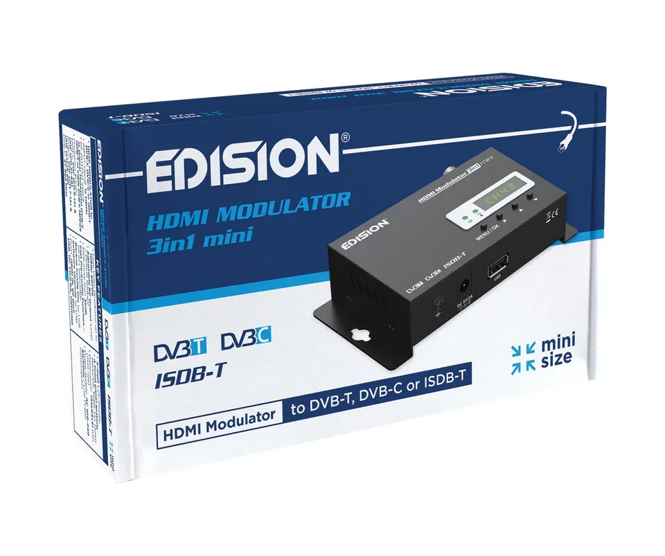 edision-hdmi-modulator-3in1-mini-hdmi-modulator-auf-dvb-c-dvb-t-isdb-t image 1