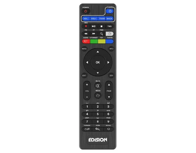 edision-edi-rcu-2-learn-slim-universal-fernbedienung-2in1-f-r-receiver-tv image 1