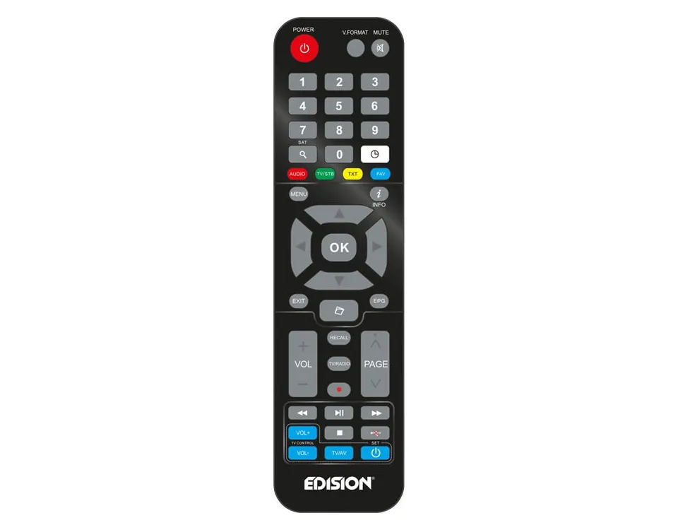 edision-edi-rcu-4-learn-universal-fernbedienung-2in1-f-r-picco-proton-ping-tv image 1