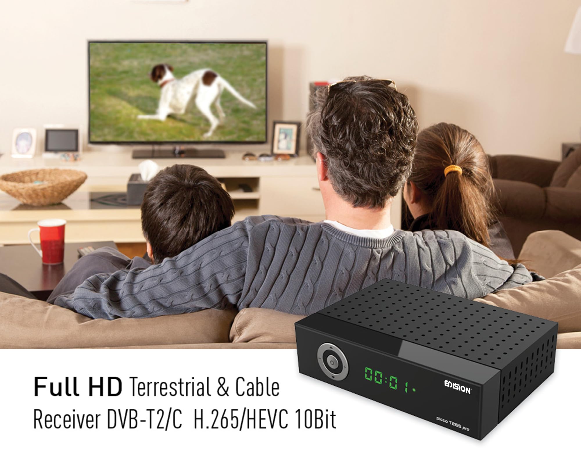 edision-picco-t265-pro-hd-dvb-t2-c-receiver-h-265-full-hd image 2