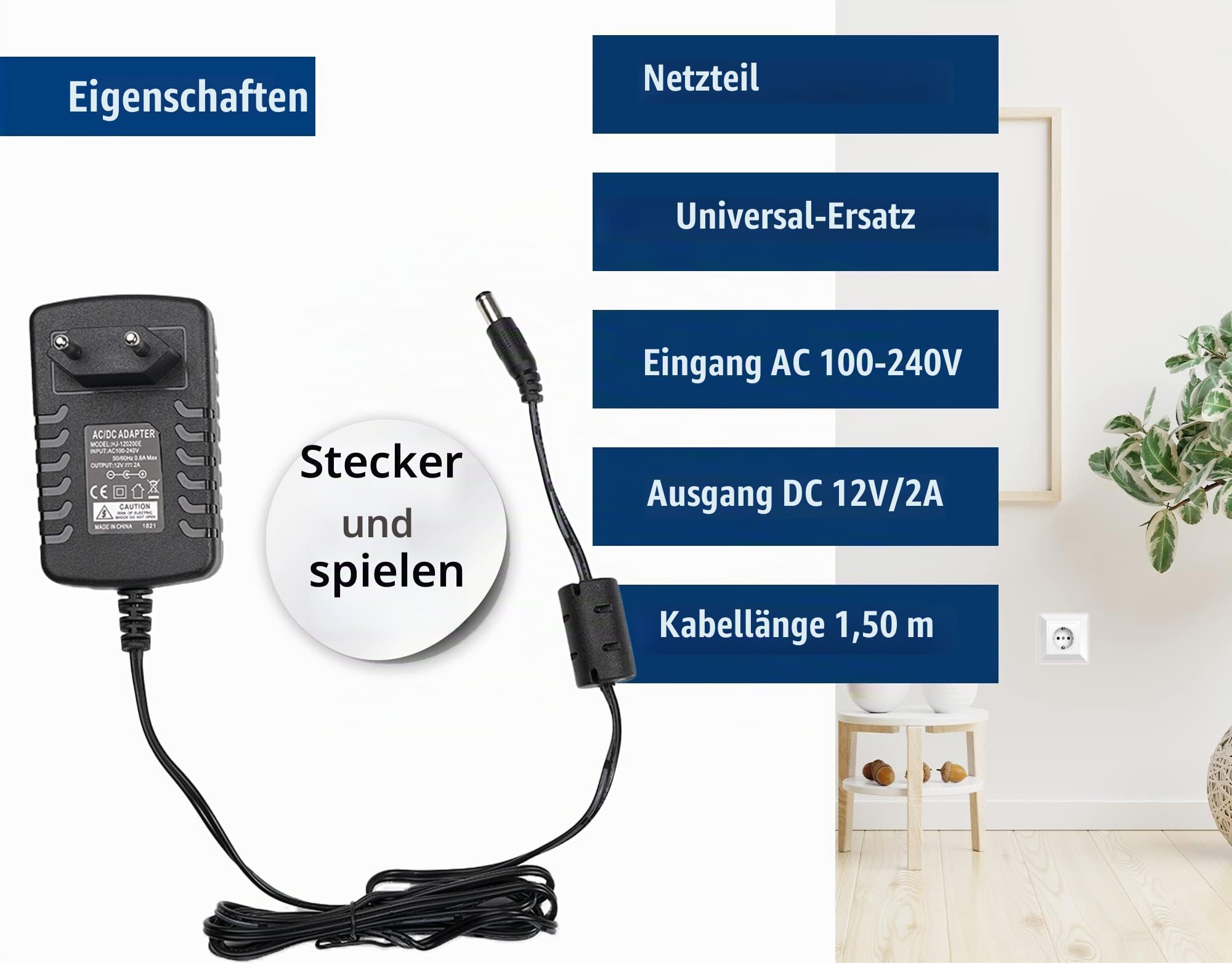 edision-netzteil-12v-2a-2pin-eu-universal-ersatznetzteil-f-r-os-nino-os-mini-os- image 2