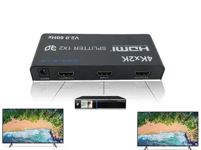 gigablue-ultra-4k-hdmi-2-0-hdr-splitter-1in-2out-4k-60hz image 1