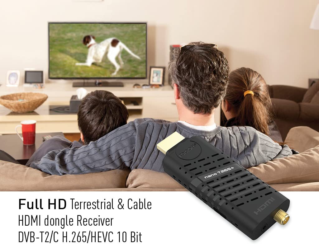edision-nano-t265-dvb-t2-dvb-c-hdmi-dongle-receiver-h-265-full-hd image 2