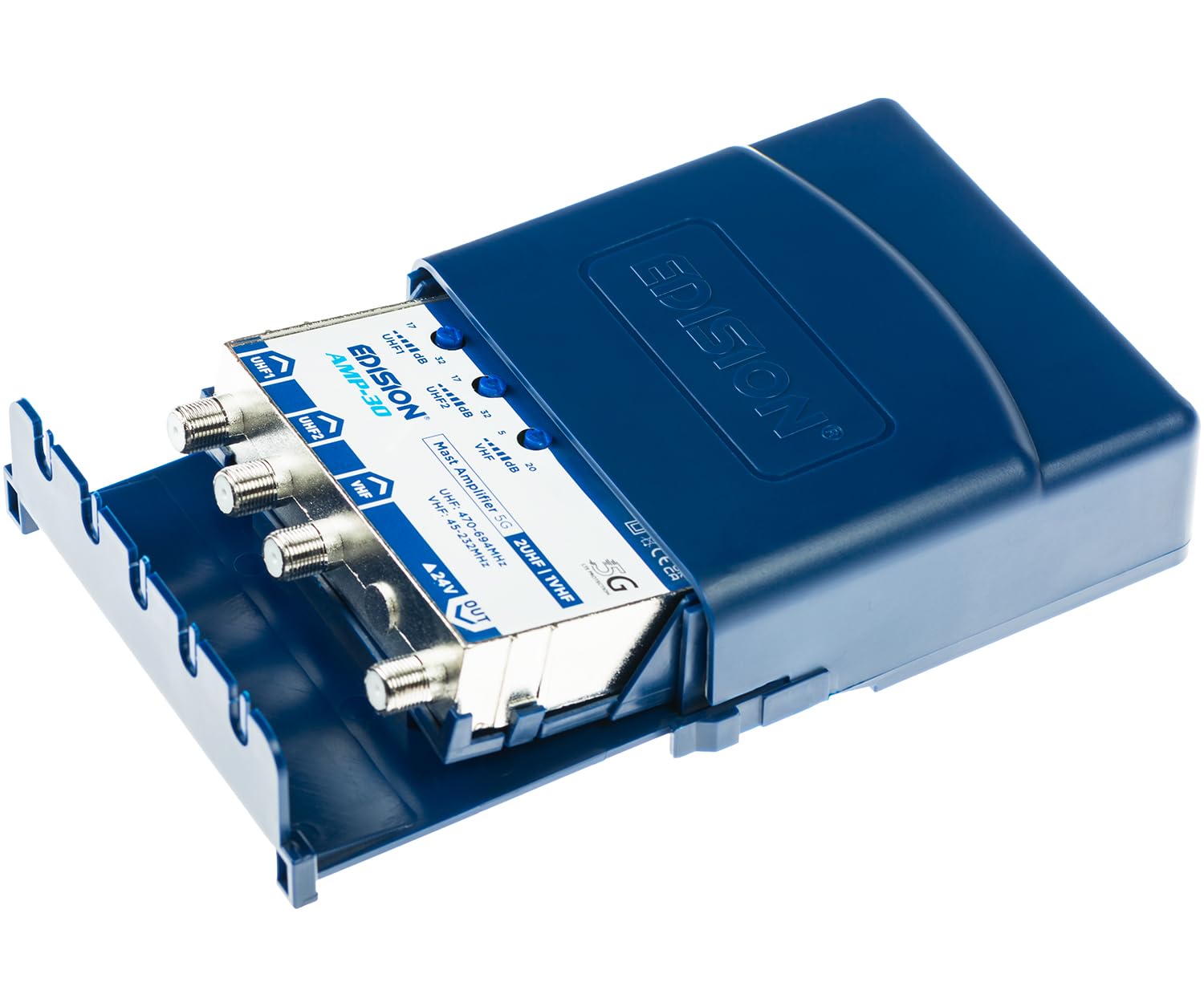 edision-mak-300-kit-mastverst-rker-2x-uhf-vhf-fm-mit-5g-lte-filter-24v-netzteil image 3