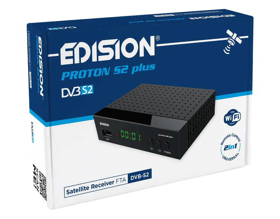 edision-proton-s2-plus-full-hd-satelliten-receiver-dvb-s2-lan-wifi image 1