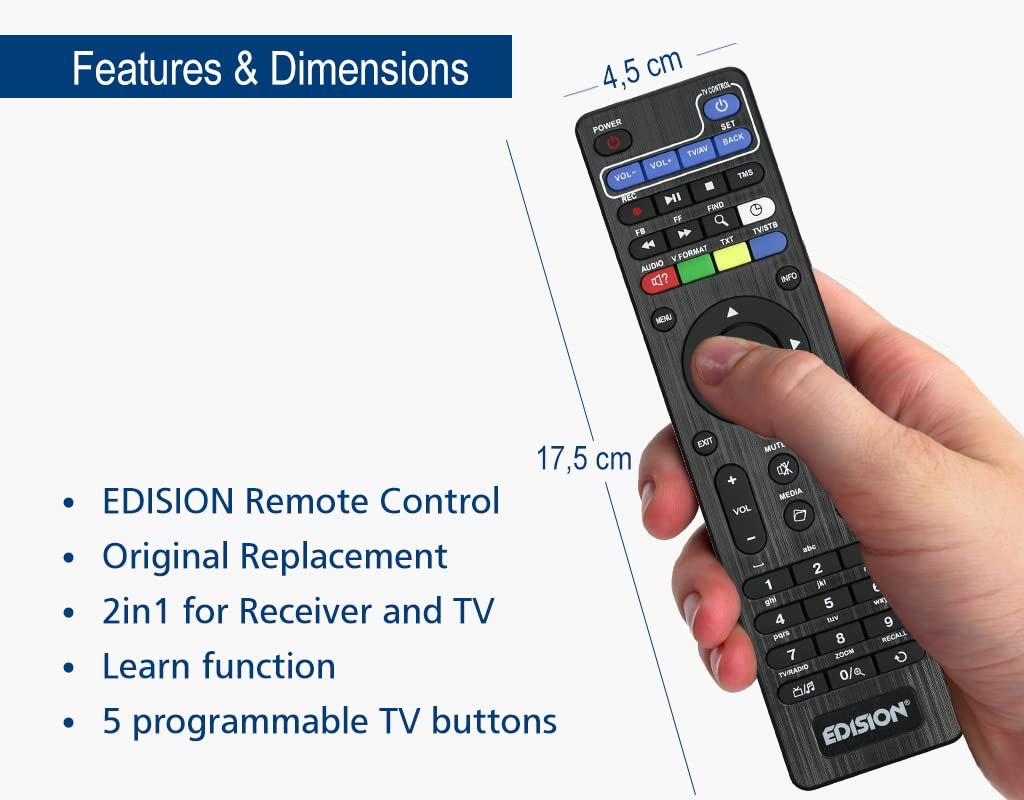 edision-edi-rcu-2-learn-slim-universal-fernbedienung-2in1-f-r-receiver-tv image 4