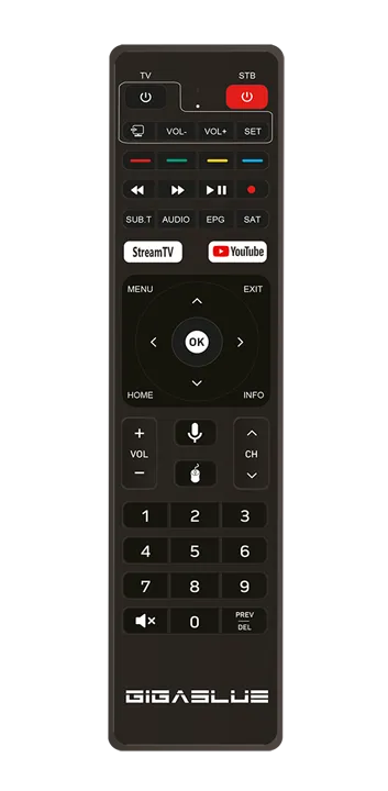 gigablue-android-bluetooth-fernbedienung-rcu-f-r-x1-4k image 1