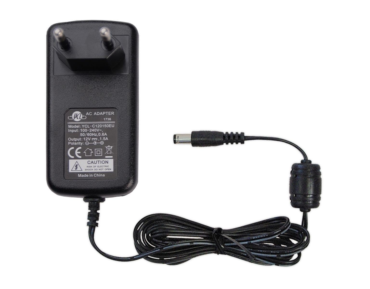 edision-netzteil-12v-1-5a-2pin-eu-universal-ersatz-netzteil image 1