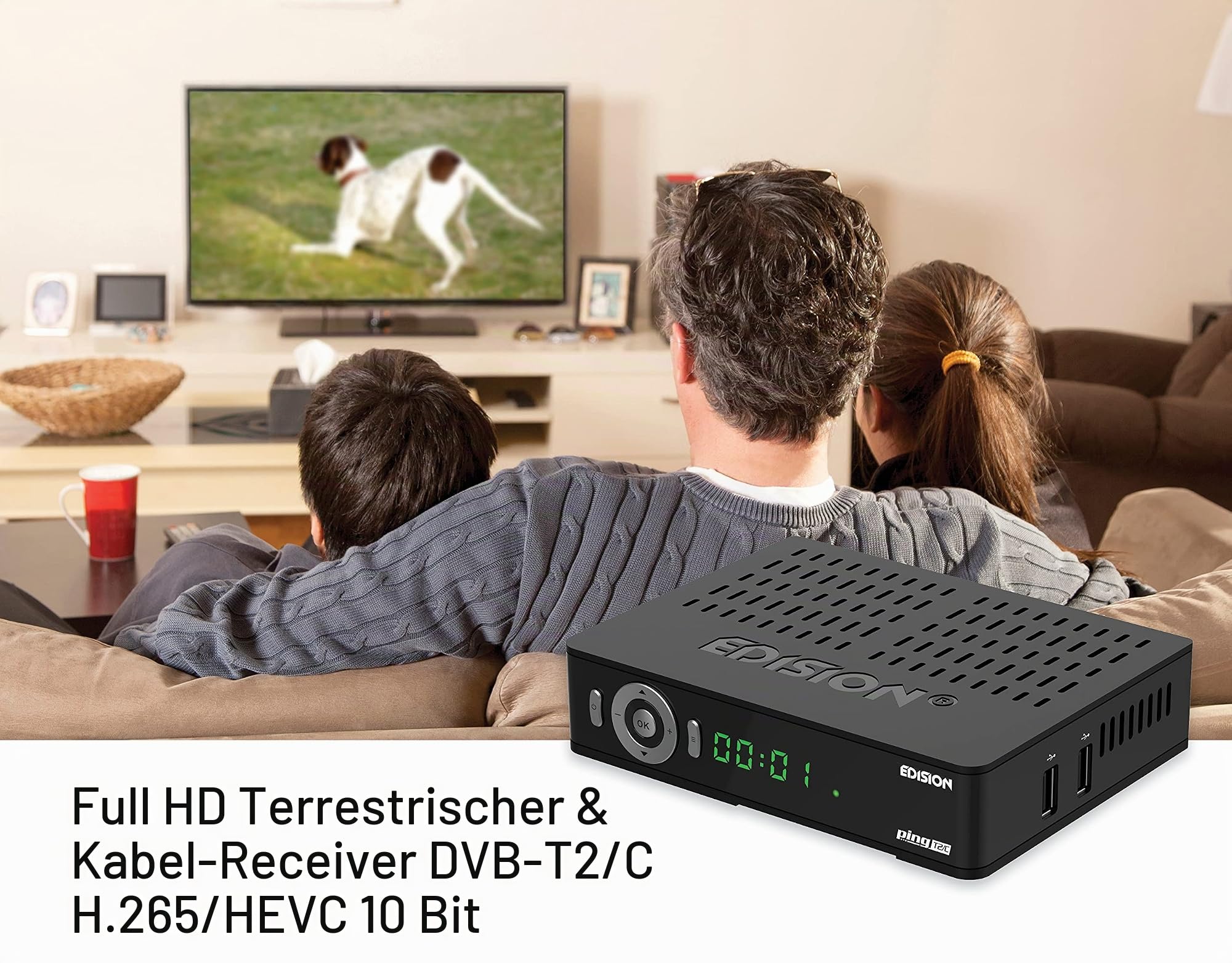 edision-ping-t2-c-dvb-t2-c-receiver-h-265-mit-kartenleser-und-lan image 2
