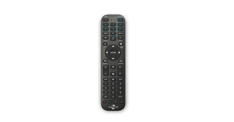 dune-hd-bt-backlit-remote-r4-bluetooth-fernbedienung image 1