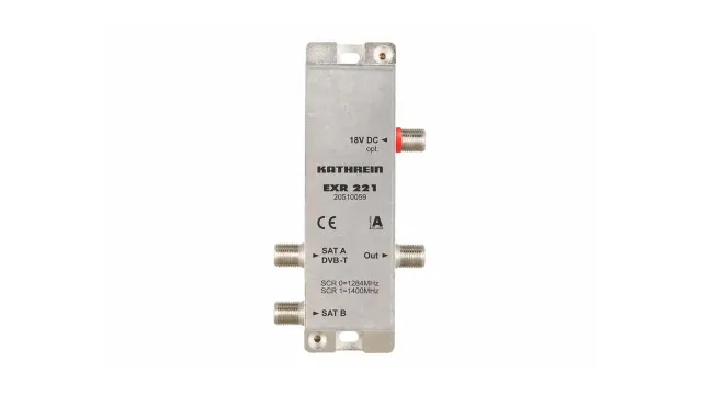 kathrein-exr-221-multischalter-5-2-f-r-2-teilnehmer-sat-verteilung image 1
