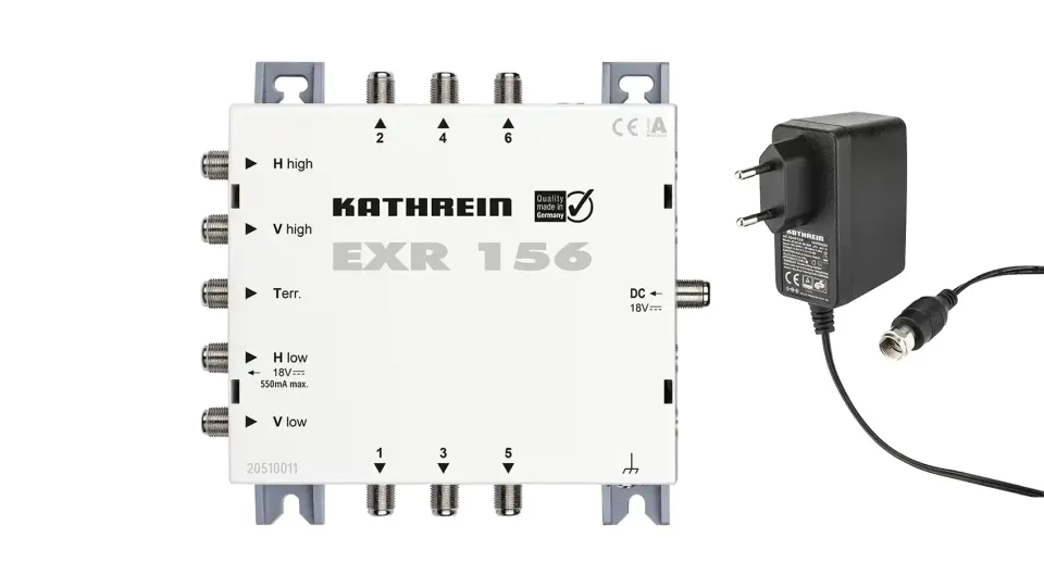 kathrein-exr-156-sat-multischalter-5-6-f-r-6-teilnehmer image 1