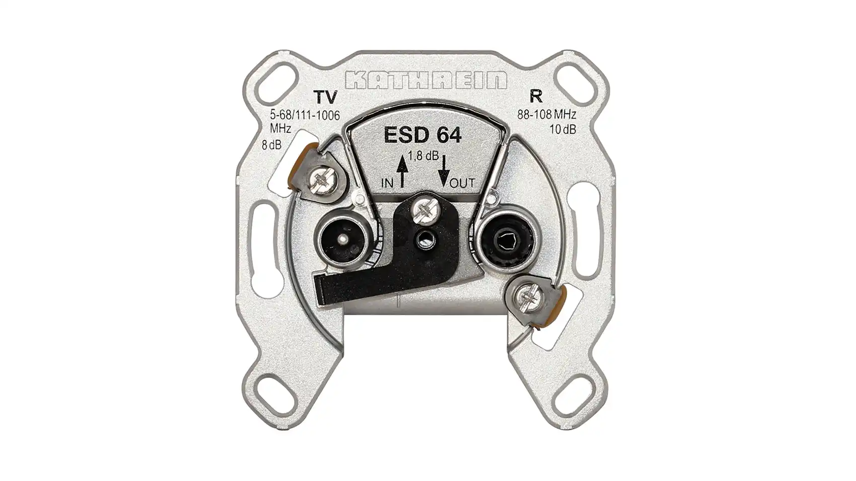 kathrein-esd-64-sat-durchgangsdose-f-r-reihenschaltung image 1