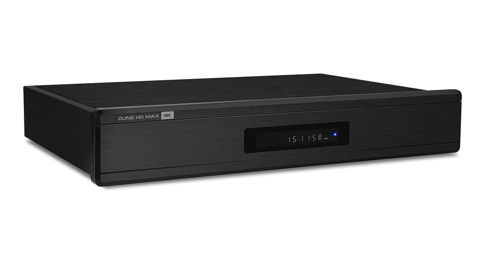 dune-hd-max-4k-4k-hdr-mediaplayer-vollformat-mit-2x-hdd-und-hi-fi-audio image 1