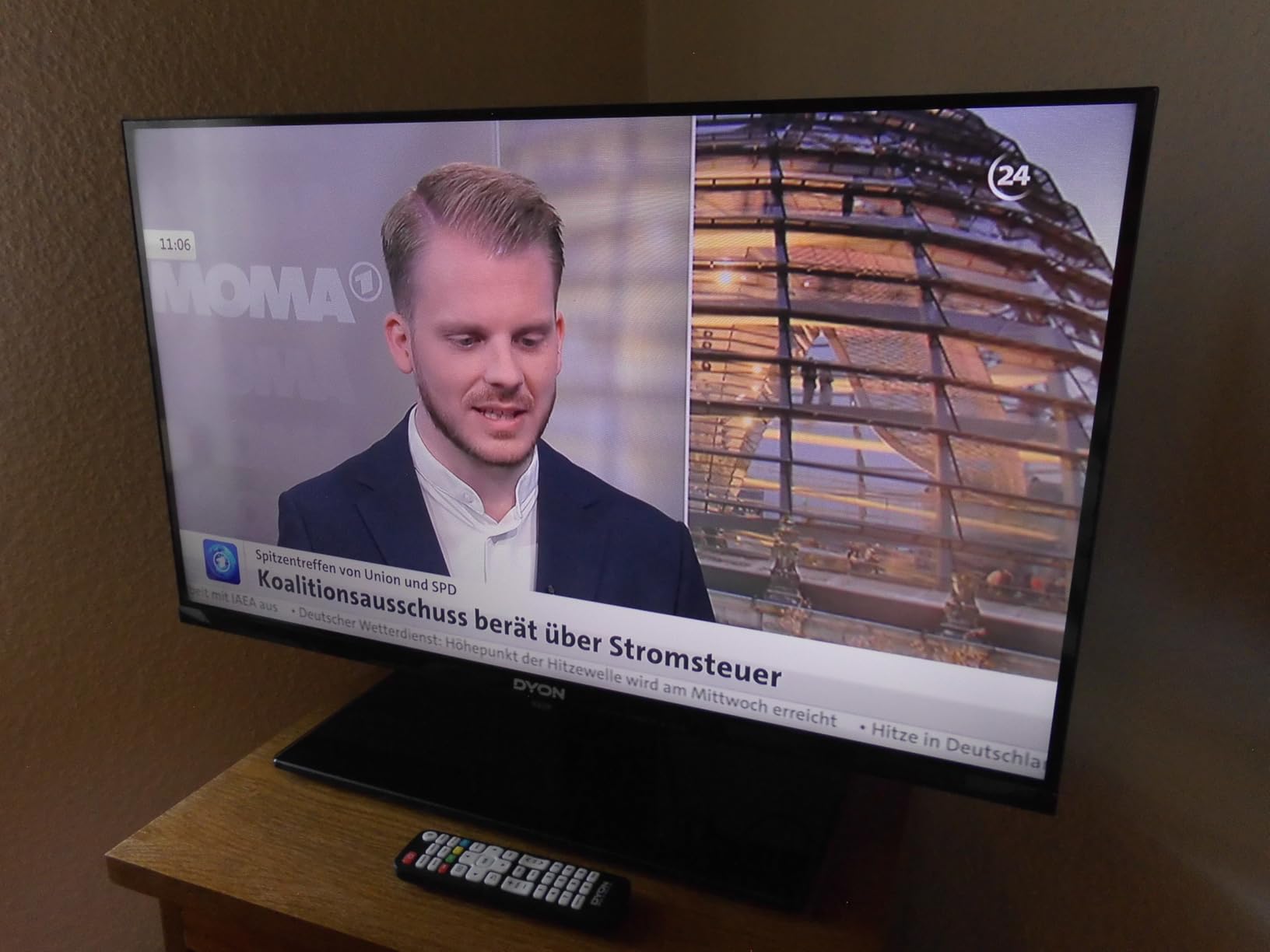 Perfekter Küchenfernseher