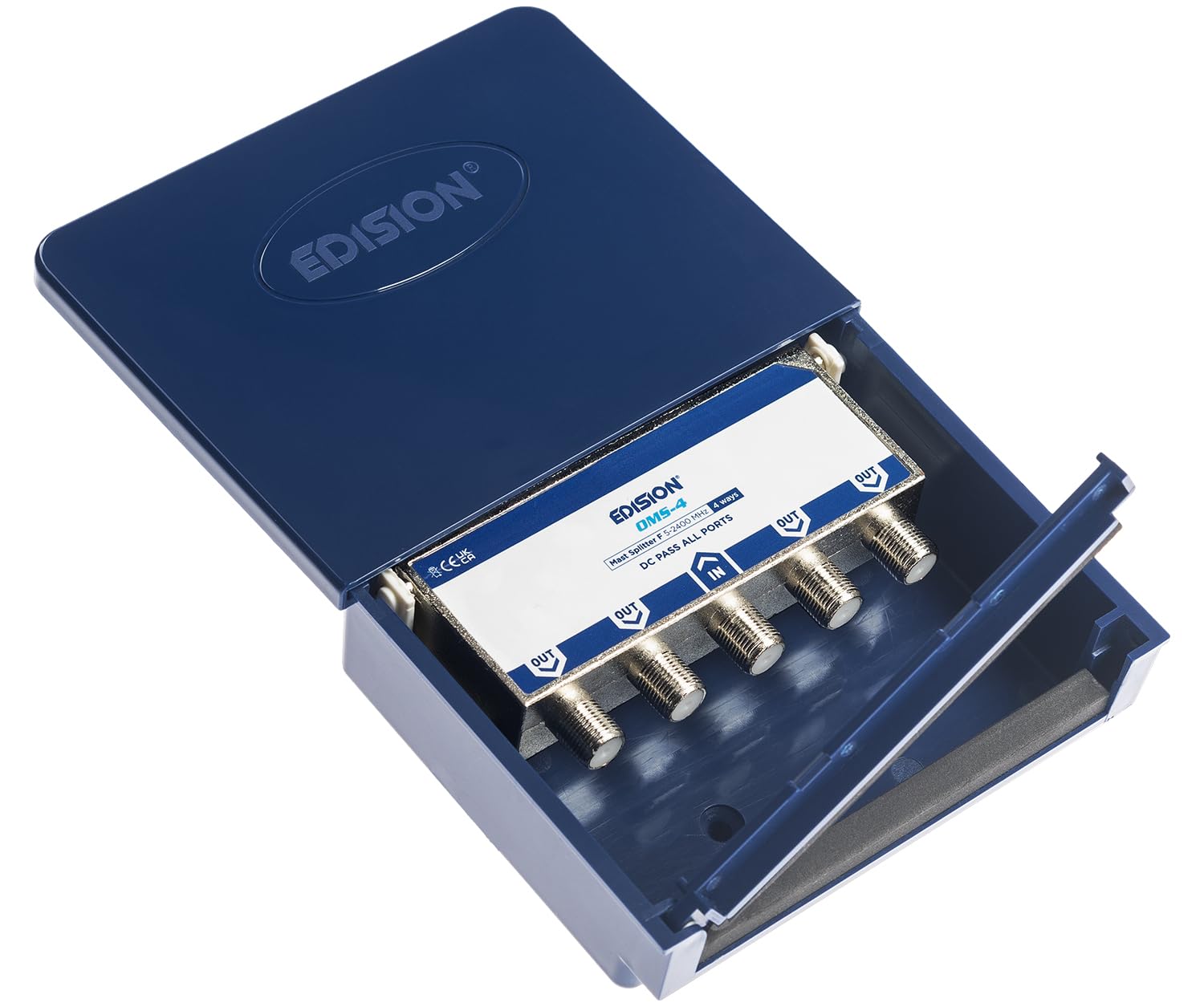 edision-oms-4-sat-verteiler-4-fach-mast-outdoor-5-2400-mhz image 4