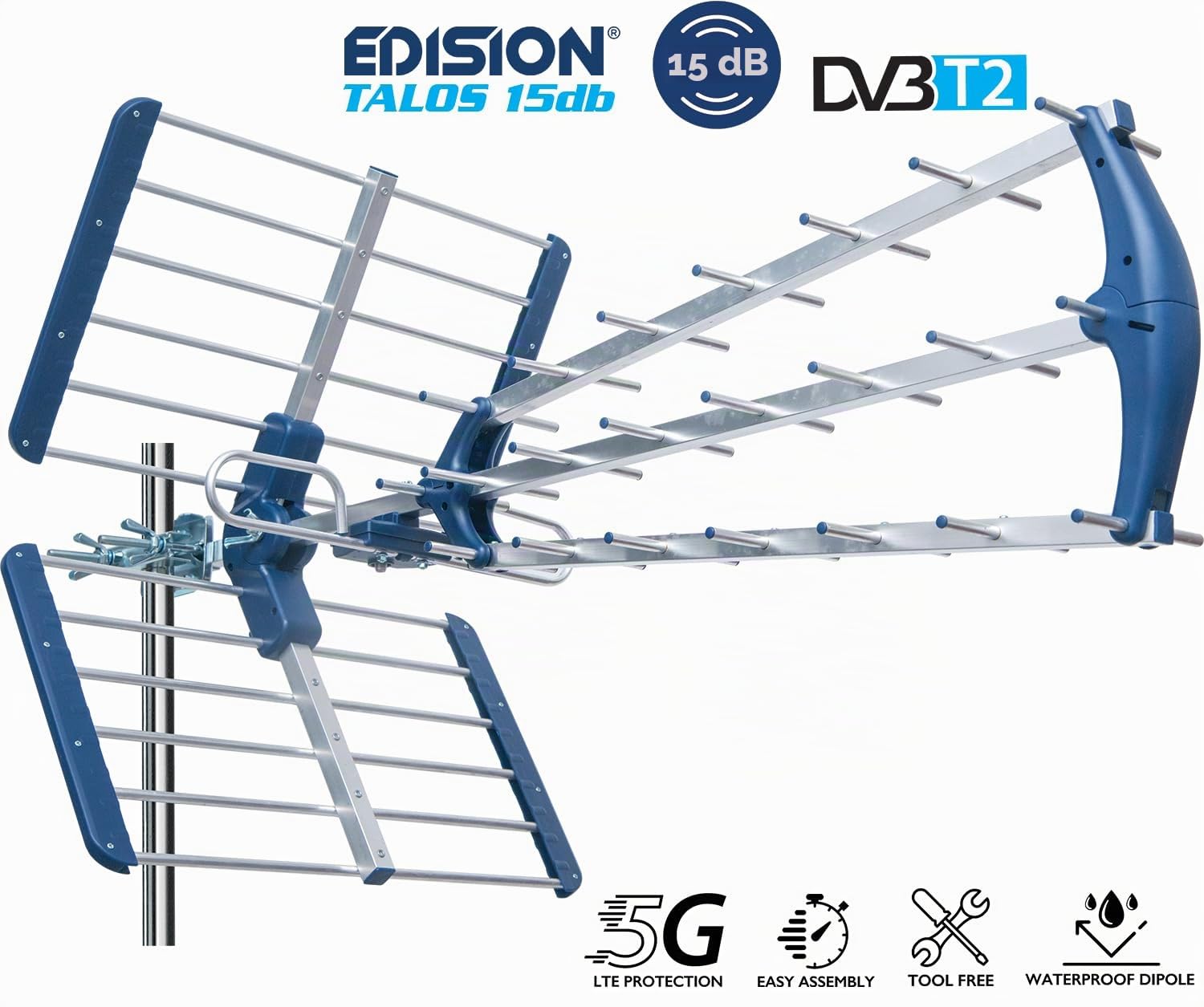 edision-talos-15db-au-enantenne-uhf-21-48-mit-5g-lte-filter-96cm image 2