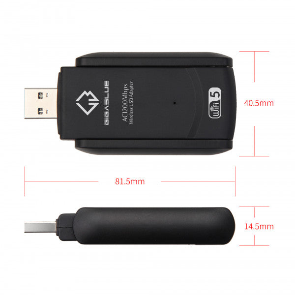 gigablue-ultra-1200mbps-wlan-usb-3-0-adapter-dual-band-2-4-5-ghz image 2
