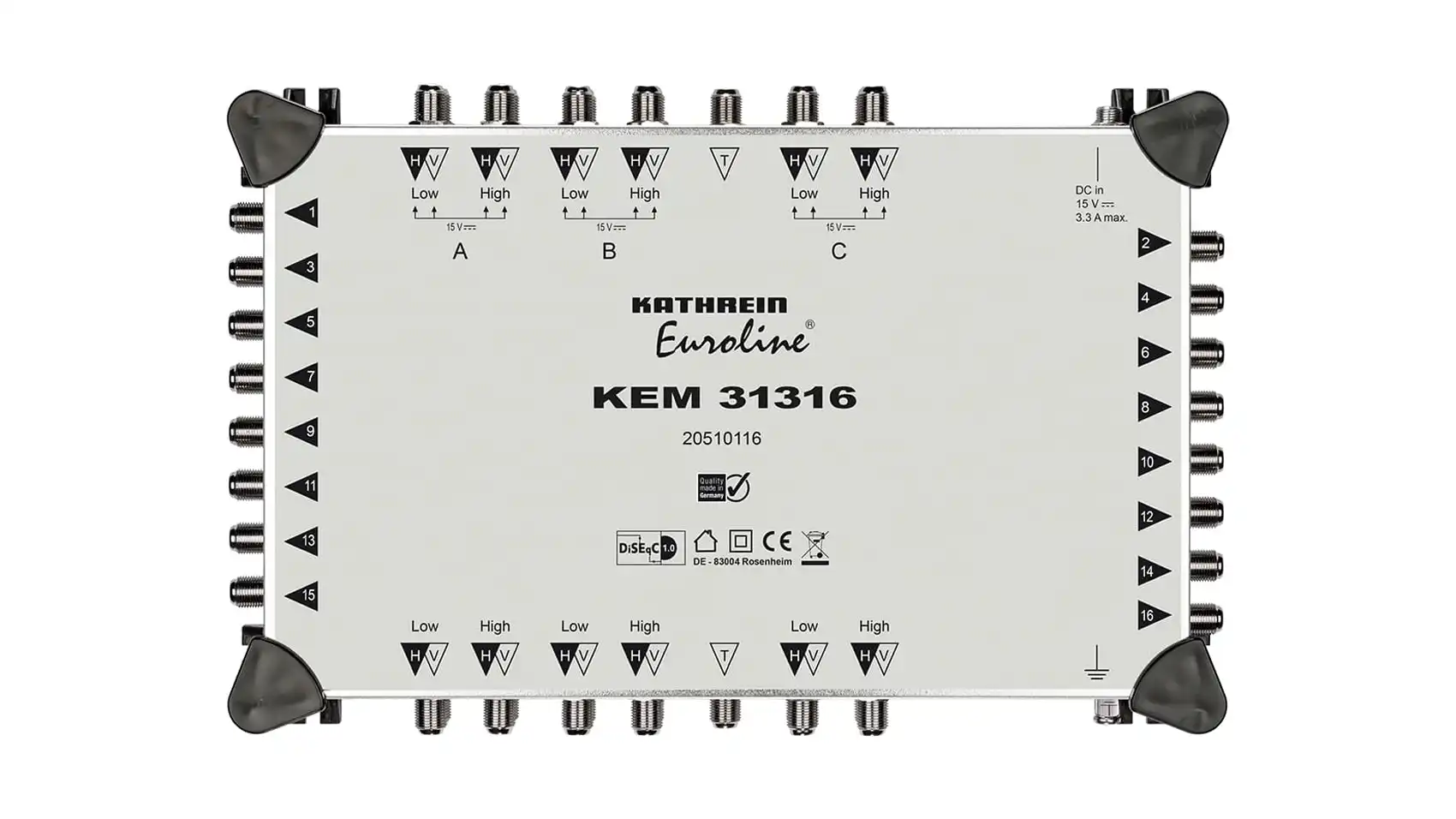 kathrein-kem-31316-erdungs-und-montagezubeh-r-f-r-sat-anlagen image 1