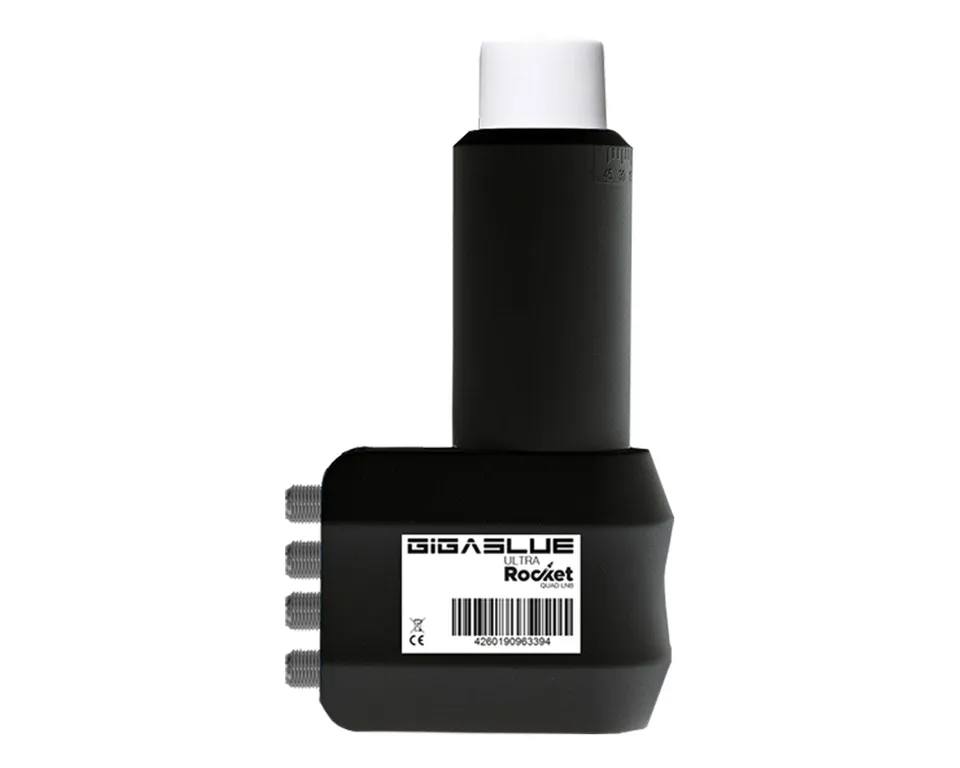 gigablue-ultra-rocket-quad-lnb-0-1-db-4-fach-40mm-f-r-multifeed image 1