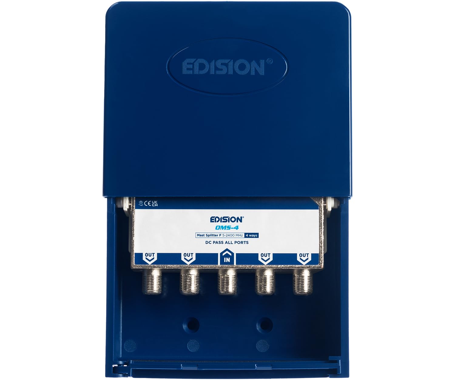 edision-oms-4-sat-verteiler-4-fach-mast-outdoor-5-2400-mhz image 1