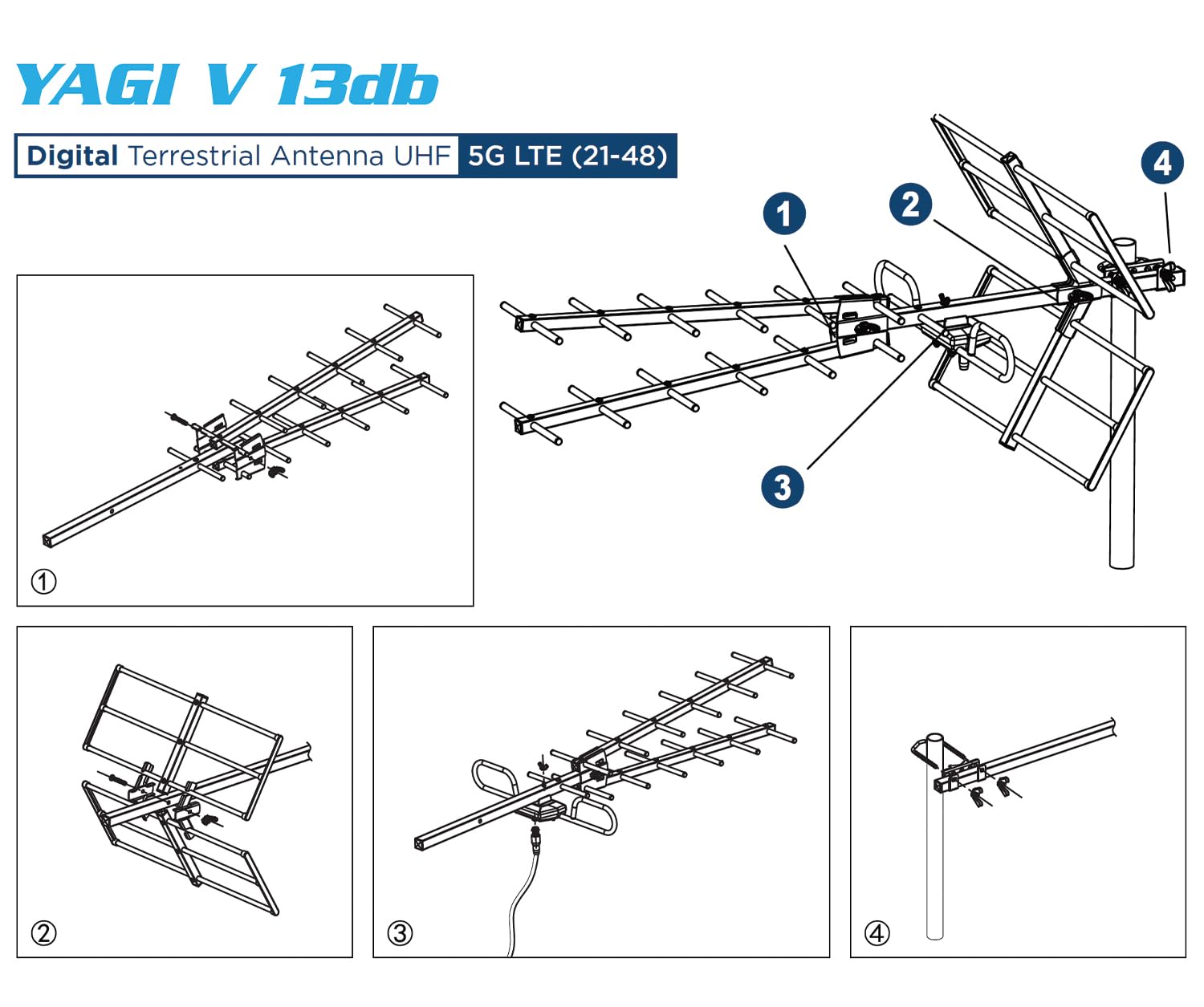 edision-yagi-v-13db-uhf-au-enantenne-terrestrisch-21-48-mit-5g-lte-filter image 4