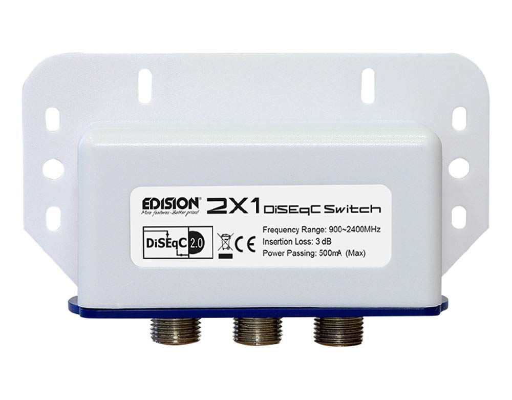 edision-diseqc-schalter-2-1-mit-wetterschutzgeh-use-hdtv-f-higer-sat-switch image 1