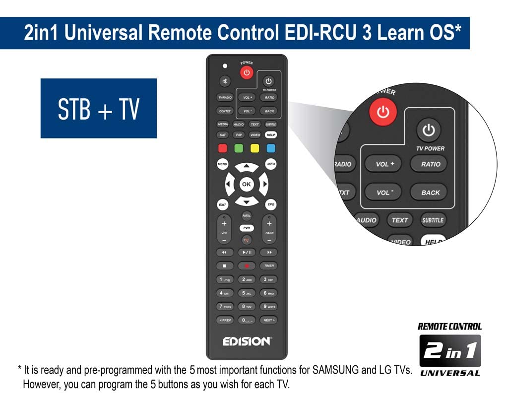 edision-edi-rcu-3-learn-os-universal-fernbedienung-2in1-f-r-linux-e2-receiver-tv image 3